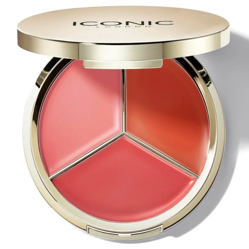 HPx3! ICONIC London Lip and Cheek Cream Trio. Brand new!